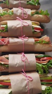 Sandwich Qbano para eventos