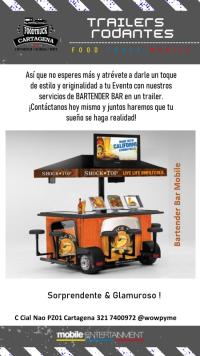 ALQUILER BAR MOVIL PARA EVENTOS 