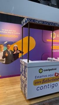 BARRA PARA EVENTOS CON LOGO EMPRESARIAL