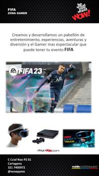 ALQUILER PS4 FIFA PARA EVENTOS EN CARTAGENA DE INDIAS 