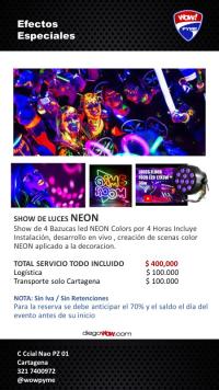 ALQUILER DE LUCES NEON CARTAGENA 