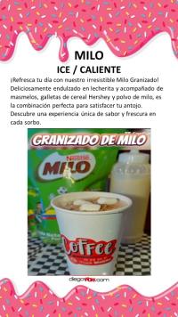 catering milo granizado eventos cartagena de indias