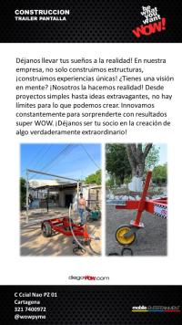 CONSTRUCCION TRAILER PANTALLA  