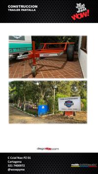CONSTRUCCION TRAILER PANTALLA  