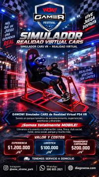 SIMULADOR CARS VR 