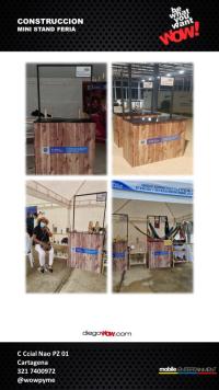 CONSTRUCCION MINI STAND FERIA 