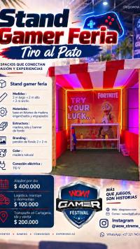 JUEGOS DE FERIA TIRO AL PATO