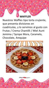 catering waffles eventos cartagena de indias